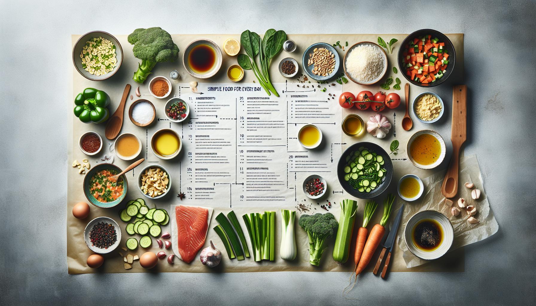 Jednoduchá jídla pro každý den bez zbytečného stresu